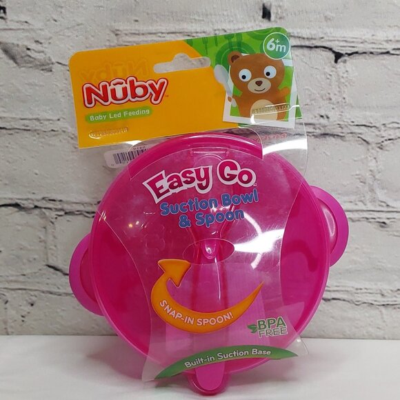 NUBY 'EASY GO SUCTION BOWL, SPOON & STORAGE TOP' - Picture 16 of 16